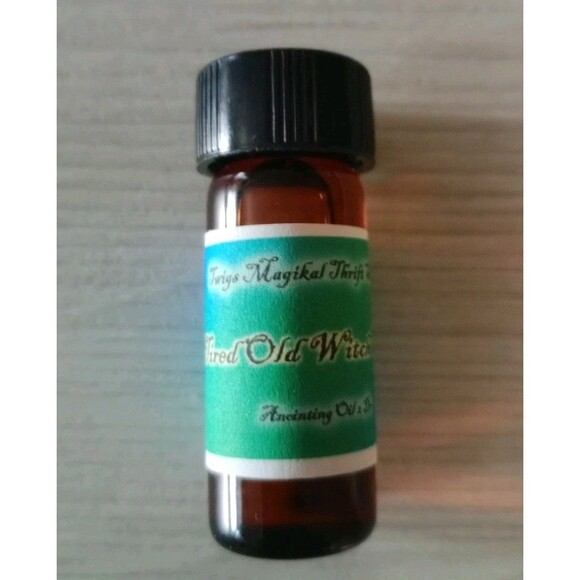 Tired Old Witch's Ass Anointing Essential Oil Wiccan Craft Pagan Altar Spell - Picture 2 of 3